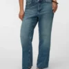 Vmtessa jeans med høj talje og bred benvidde