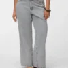 Vmtessa jeans med høj talje og bred benvidde
