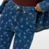 Vmtessa jeans med høj talje og bred benvidde