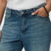 Vmtessa jeans med høj talje og bred benvidde