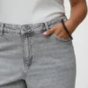 Vmtessa jeans med høj talje og bred benvidde