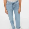 Vmtessa jeans med høj talje og bred benvidde