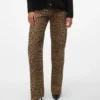 Vmtessa jeans med høj talje og bred pasform