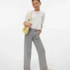 Vmtessa jeans med høj talje og brede ben