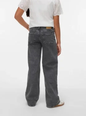 Vmtessa jeans med høj talje og brede ben