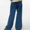 Vmtessa jeans med høj talje og brede ben