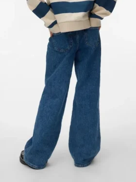 Vmtessa jeans med høj talje og brede ben