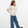 Vmtessa jeans med høj talje og brede ben