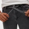 Vmtessa jeans med høj talje og brede ben