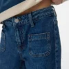 Vmtessa jeans med høj talje og brede ben