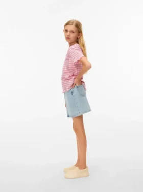 Vmtessa kort shorts med høj talje