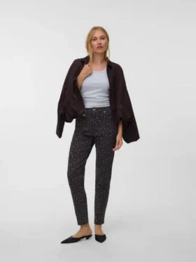 Vmtessa Mom Fit-jeans med høj talje