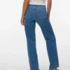 Vmtessa-Stretch jeans med høj talje og brede ben