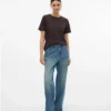Vmtokey jeans med lav talje og lige pasform
