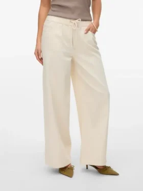 Vmvaleria jeans med mellemhøj talje og brede ben