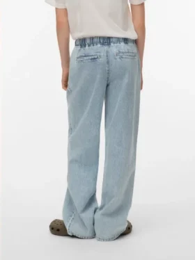 Vmvaleria jeans med mellemhøj talje og brede ben