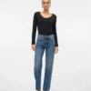 Vmvalerie jeans med mellemhøj talje og afslappet pasform