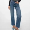 Vmvalerie jeans med mellemhøj talje og afslappet pasform