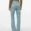 Vmvalerie jeans med mellemhøj talje og lige pasform