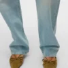 Vmvalerie jeans med mellemhøj talje og lige pasform