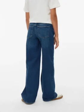 Vmvanessa jeans med lav talje og brede ben