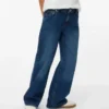 Vmvanessa jeans med lav talje og brede ben