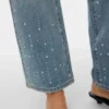 Vmvanessa jeans med lav talje og brede ben