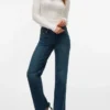 Vmvanessa jeans med lav talje og brede ben