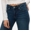 Vmvanessa jeans med lav talje og brede ben