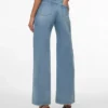 Vmvega-jeans med høj talje og bred benvidde