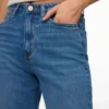 Vmvega-jeans med høj talje og vid benvidde