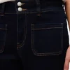 Vmvivianne jeans med høj talje og udvidet ben