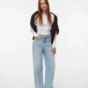 Vmwien jeans med mellemhøj talje og bred benvidde