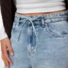 Vmwien jeans med mellemhøj talje og bred benvidde