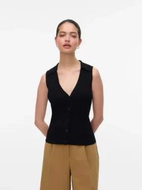 Vmwillow strikbluse