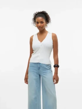 Vmwillow strikbluse