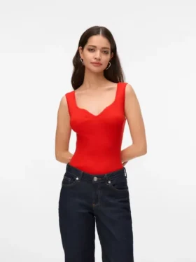 Vmwillow strikbluse