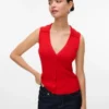 Vmwillow strikbluse