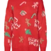Vmxmasparty strikket pullover