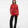 Vmxmasparty strikket pullover