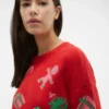 Vmxmasparty strikket pullover