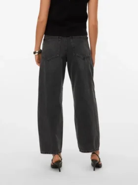 Vmzelda High Rise Barrel Fit-Jeans