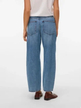 Vmzelda High Rise Barrel Fit-Jeans