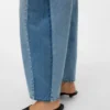 Vmzelda High Rise Barrel Fit-Jeans