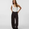 Vmzoe Mid Rise Barrel Fit-Jeans